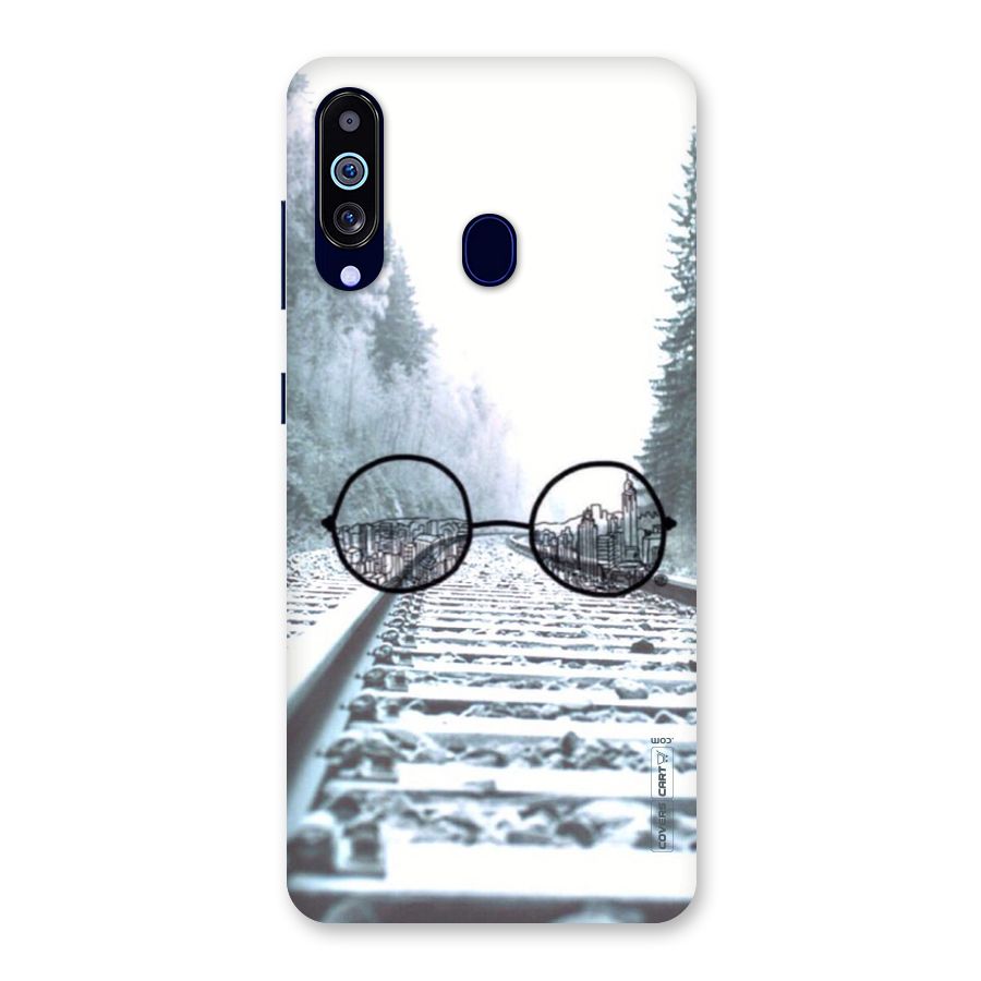 Tracks And Specs Back Case for Galaxy M40