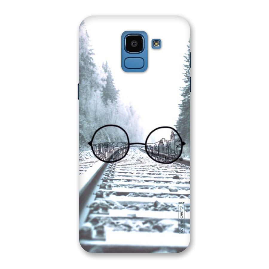 Tracks And Specs Back Case for Galaxy On6