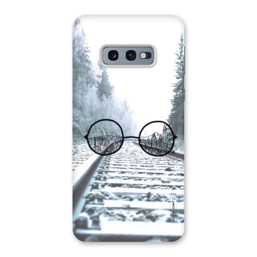 Tracks And Specs Back Case for Galaxy S10e