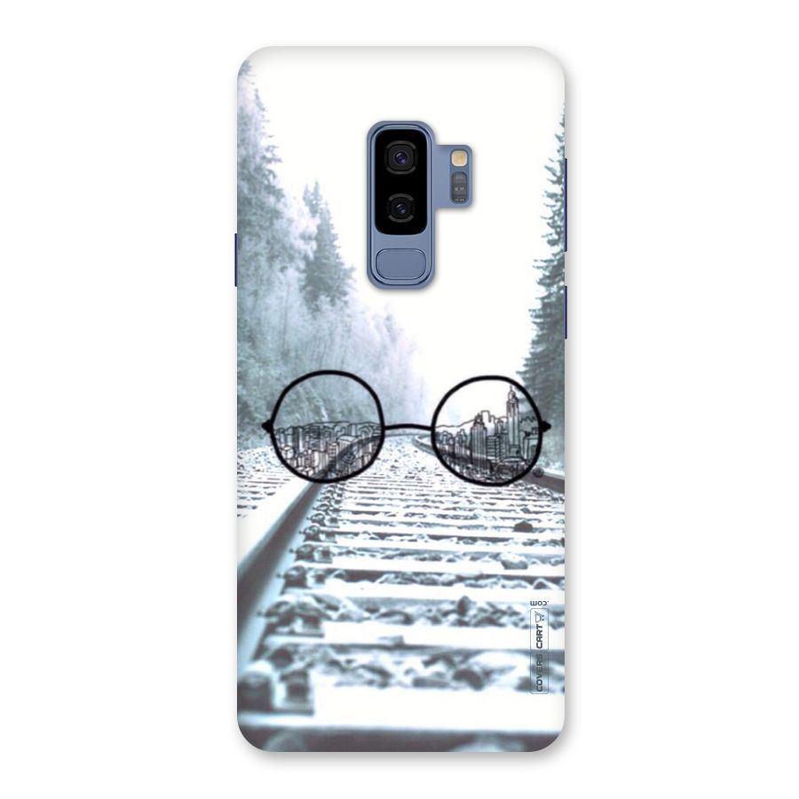 Tracks And Specs Back Case for Galaxy S9 Plus
