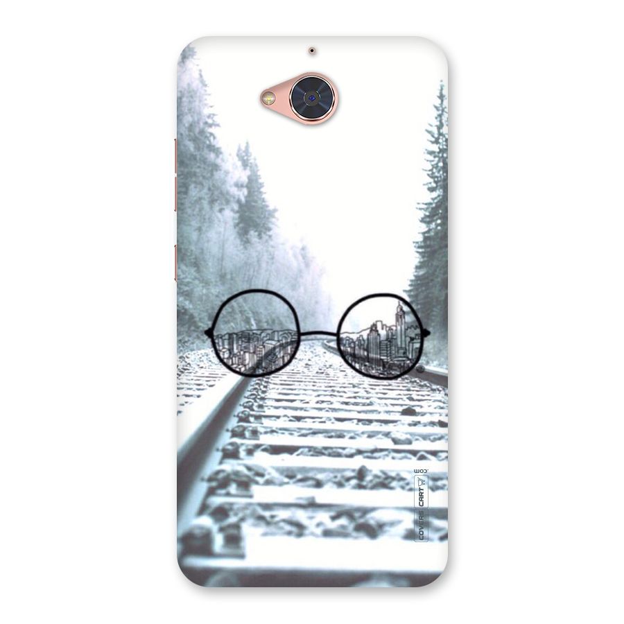 Tracks And Specs Back Case for Gionee S6 Pro