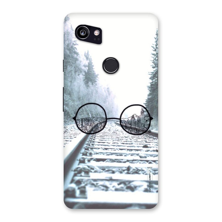 Tracks And Specs Back Case for Google Pixel 2 XL