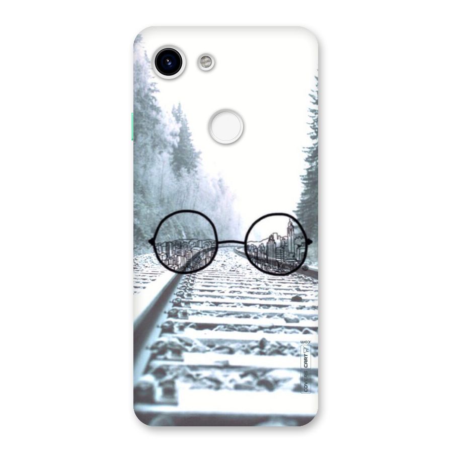 Tracks And Specs Back Case for Google Pixel 3