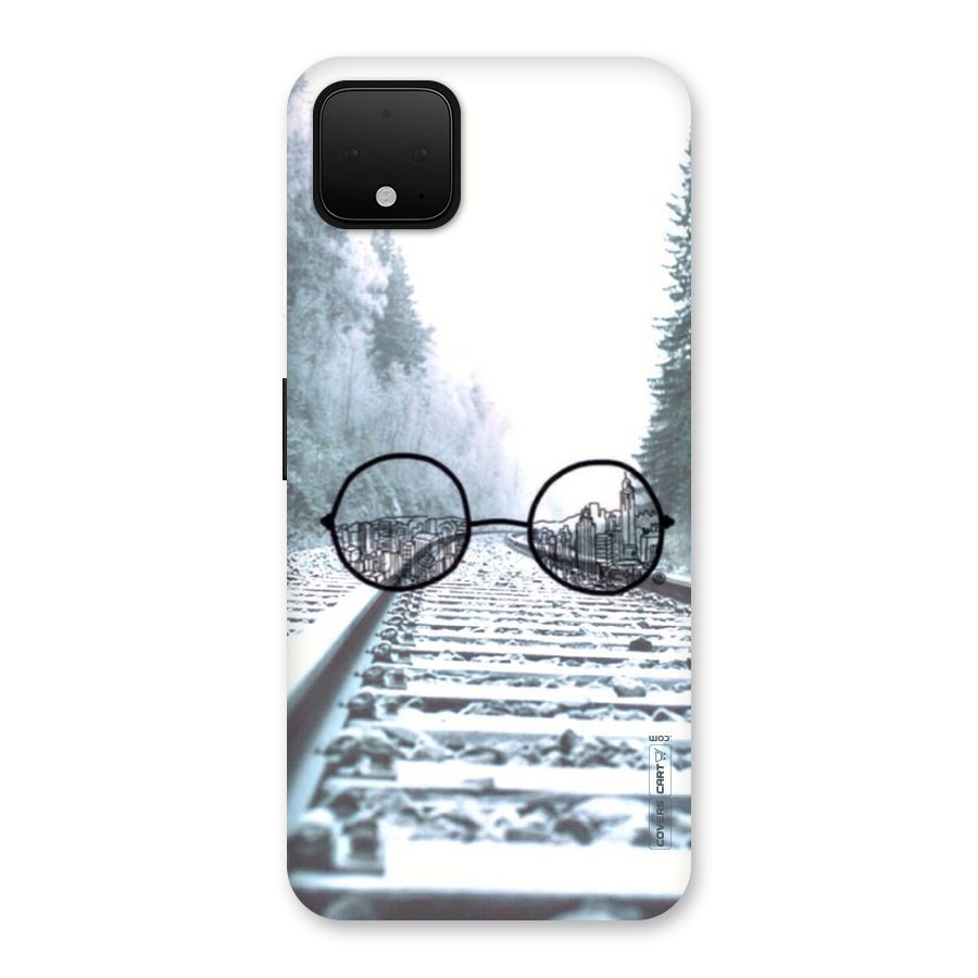 Tracks And Specs Back Case for Google Pixel 4 XL