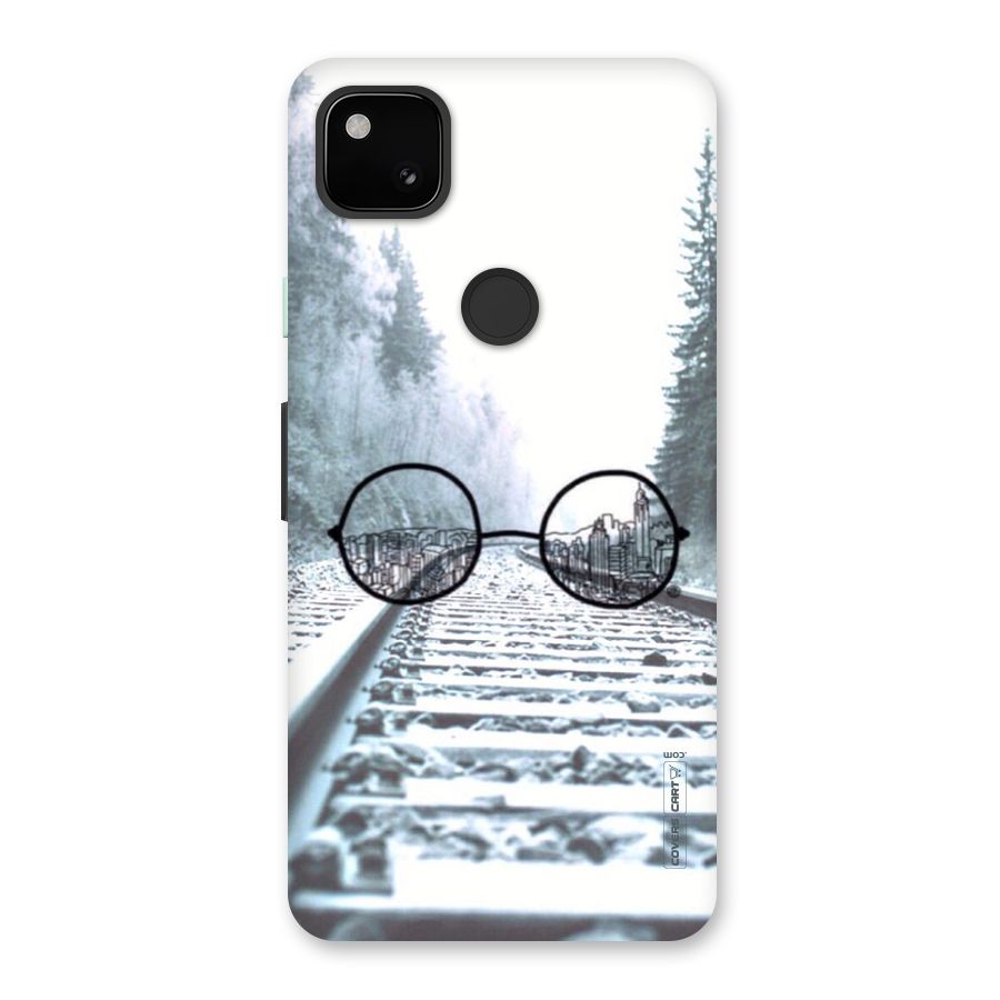 Tracks And Specs Back Case for Google Pixel 4a