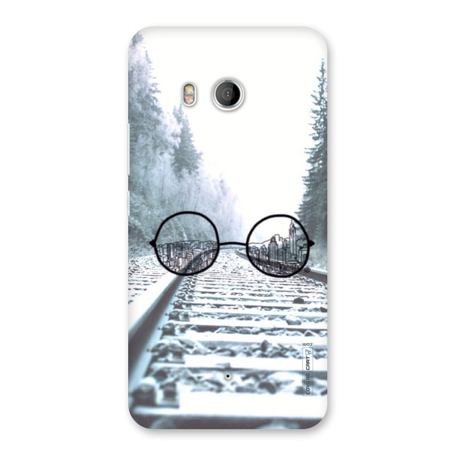 Tracks And Specs Back Case for HTC U11