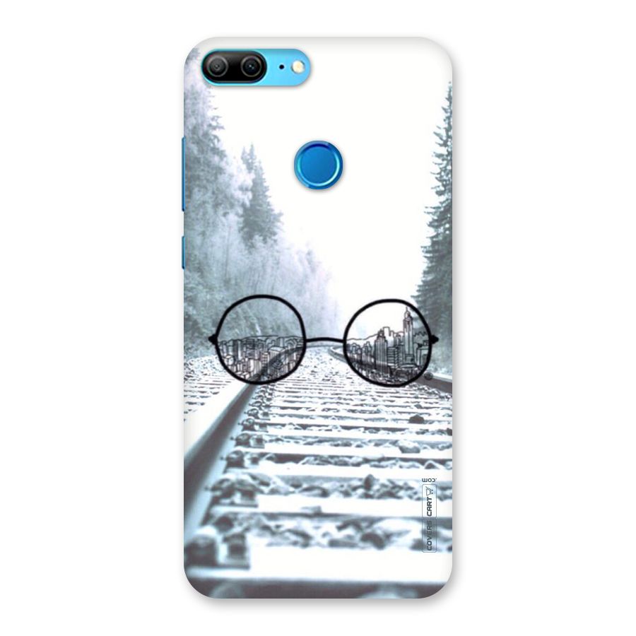 Tracks And Specs Back Case for Honor 9 Lite