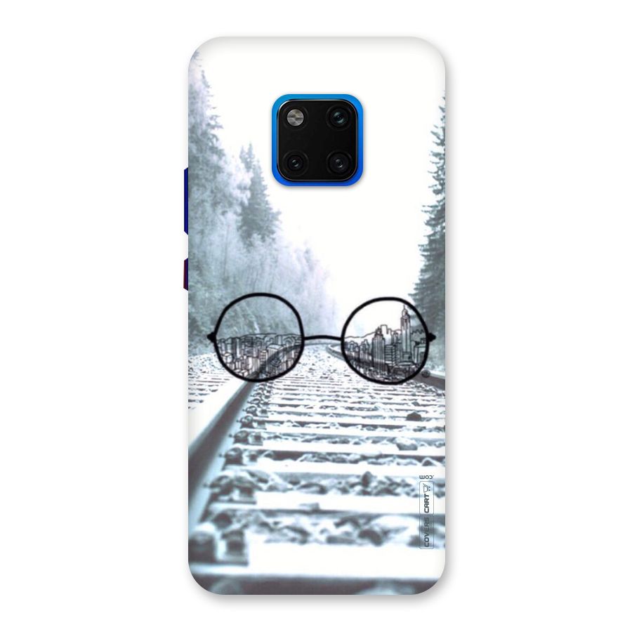 Tracks And Specs Back Case for Huawei Mate 20 Pro