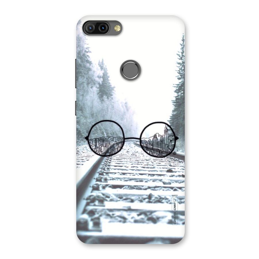 Tracks And Specs Back Case for Infinix Hot 6 Pro