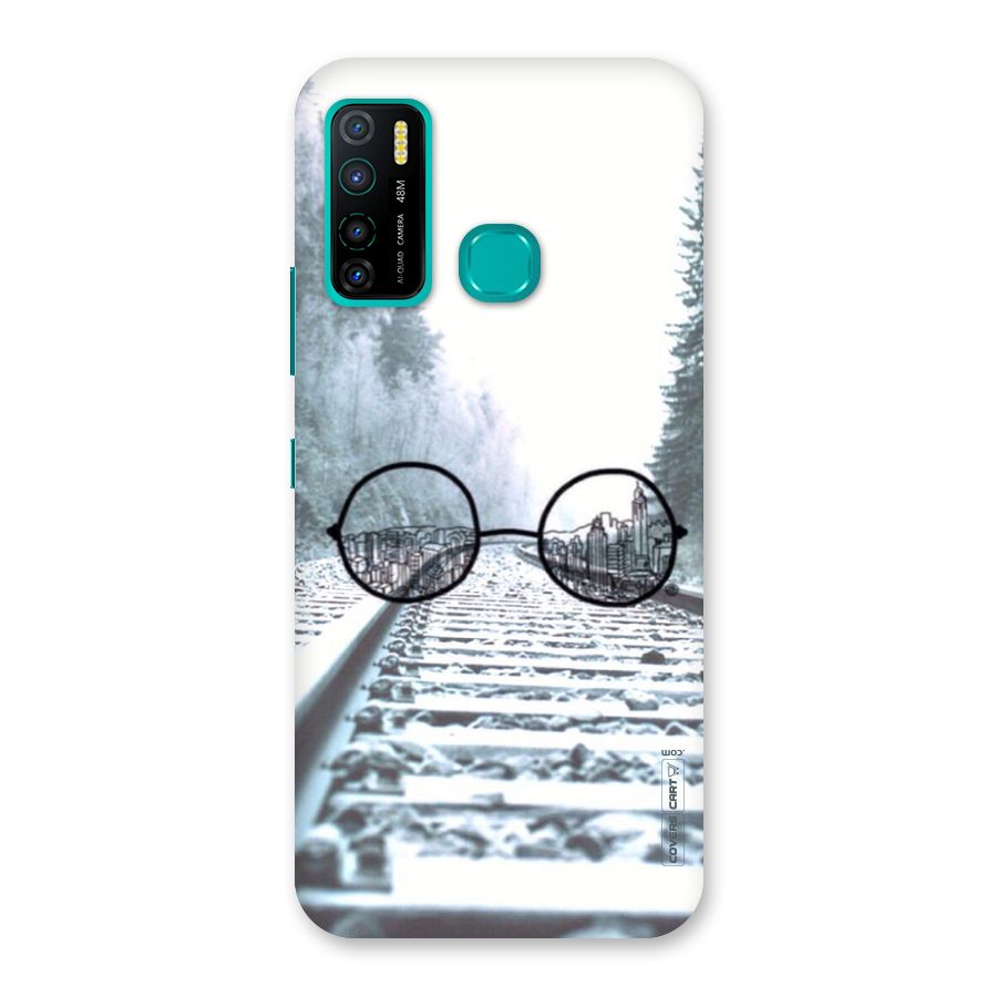Tracks And Specs Back Case for Infinix Hot 9 Pro