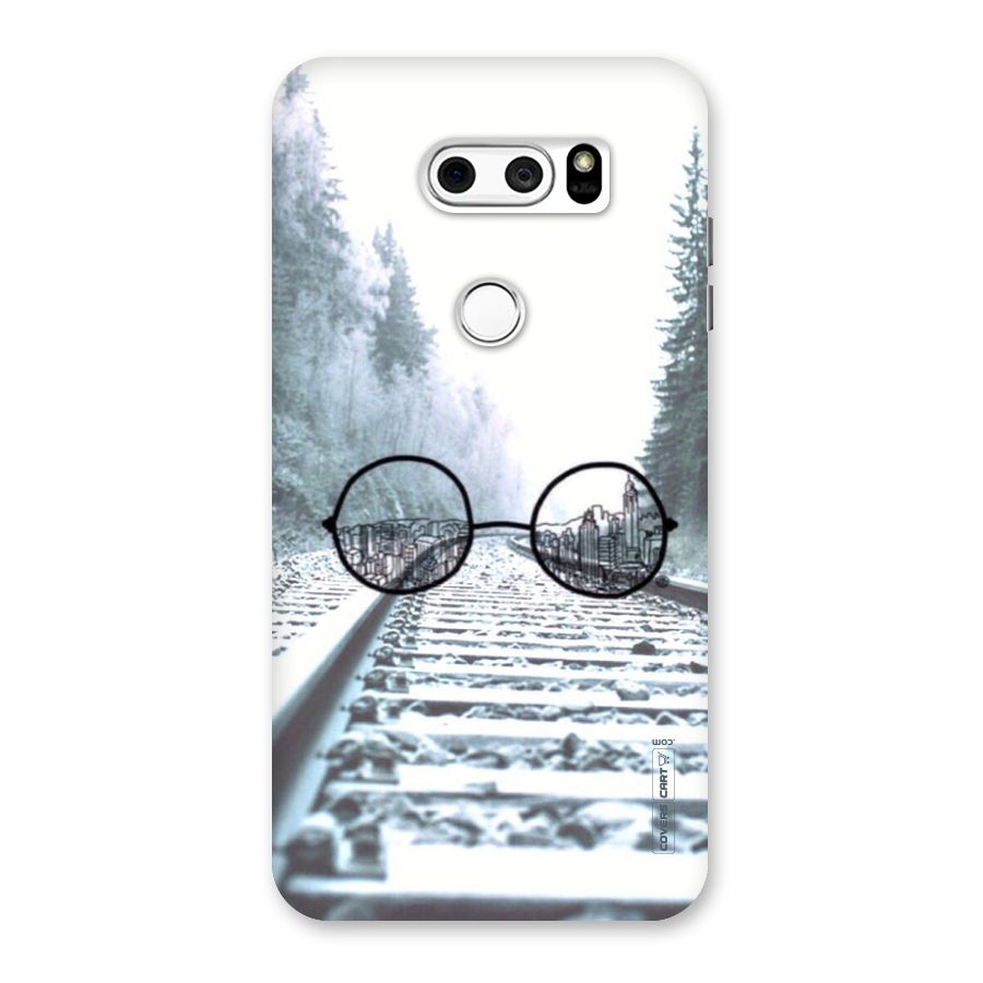 Tracks And Specs Back Case for LG V30