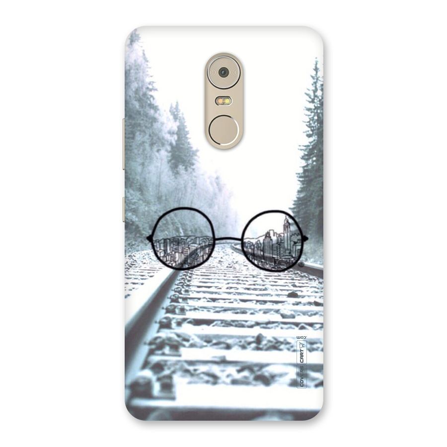 Tracks And Specs Back Case for Lenovo K6 Note