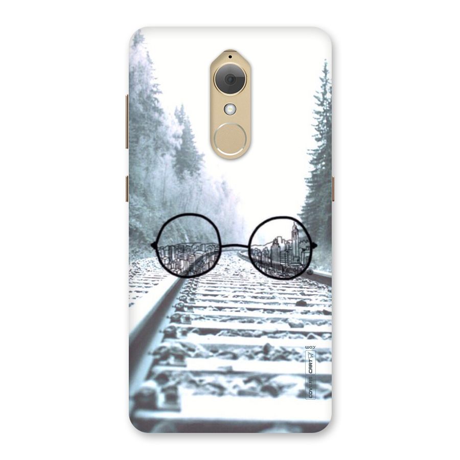 Tracks And Specs Back Case for Lenovo K8