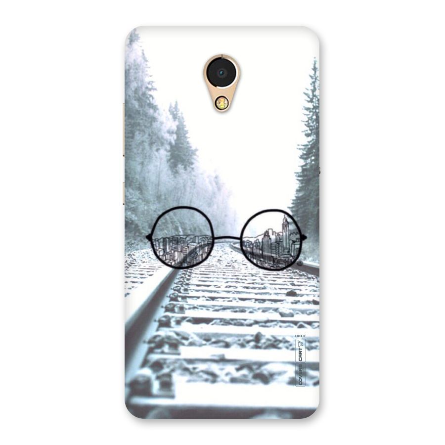Tracks And Specs Back Case for Lenovo P2