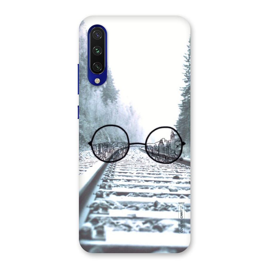Tracks And Specs Back Case for Mi A3