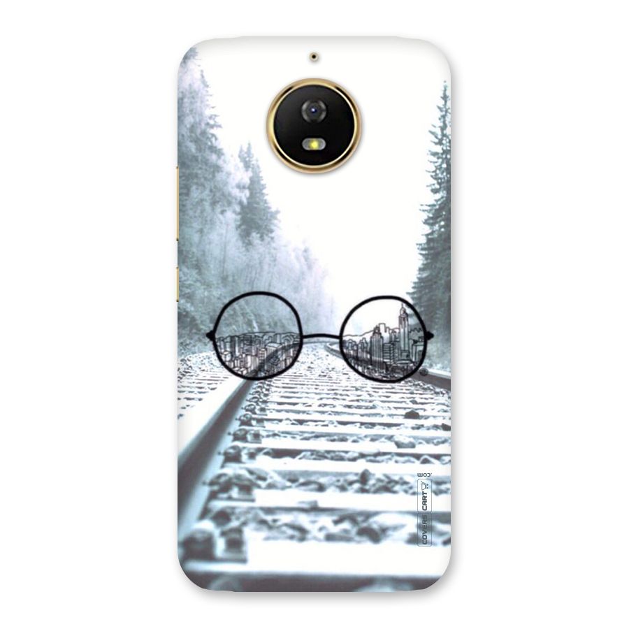 Tracks And Specs Back Case for Moto G5s
