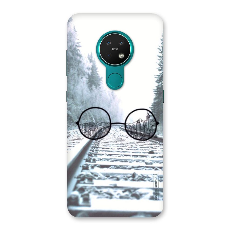 Tracks And Specs Back Case for Nokia 7.2
