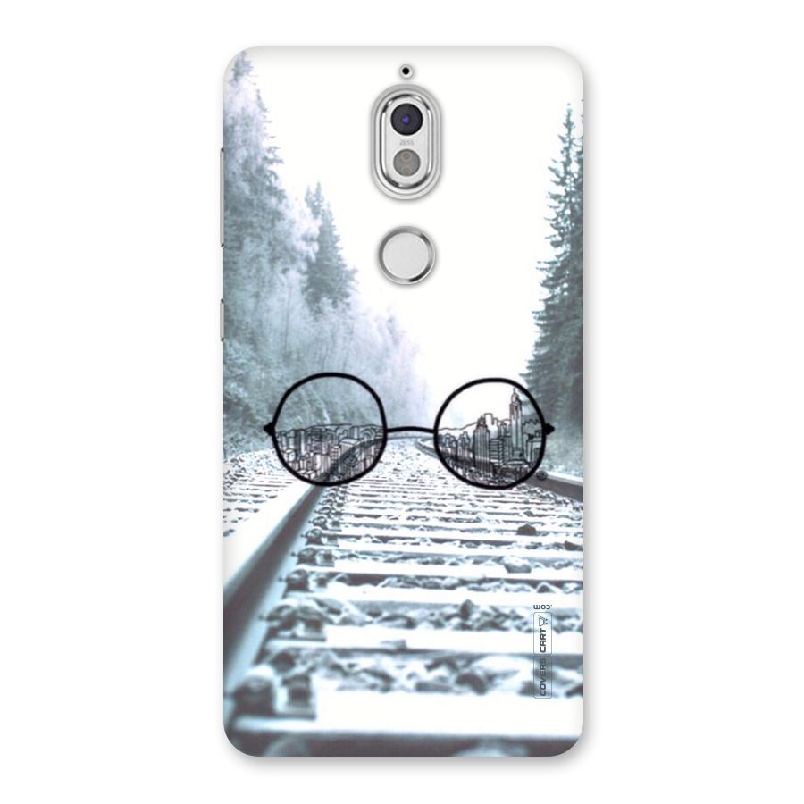 Tracks And Specs Back Case for Nokia 7
