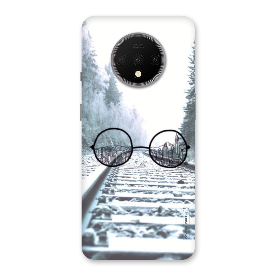 Tracks And Specs Back Case for OnePlus 7T