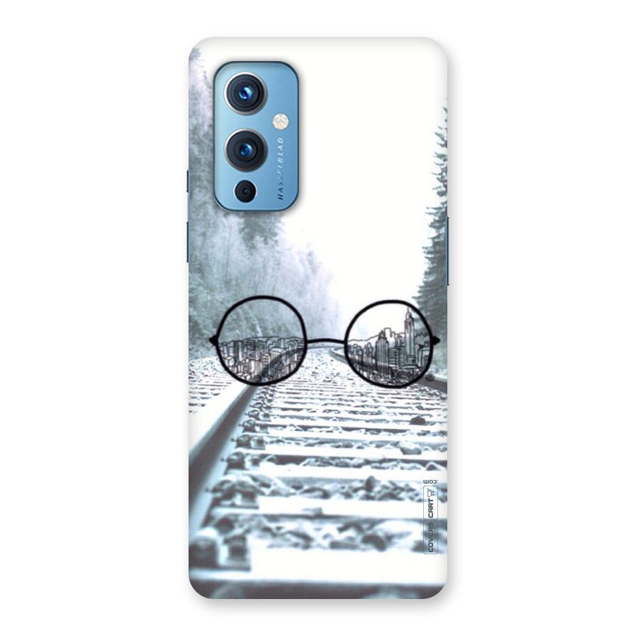 Tracks And Specs Back Case for OnePlus 9