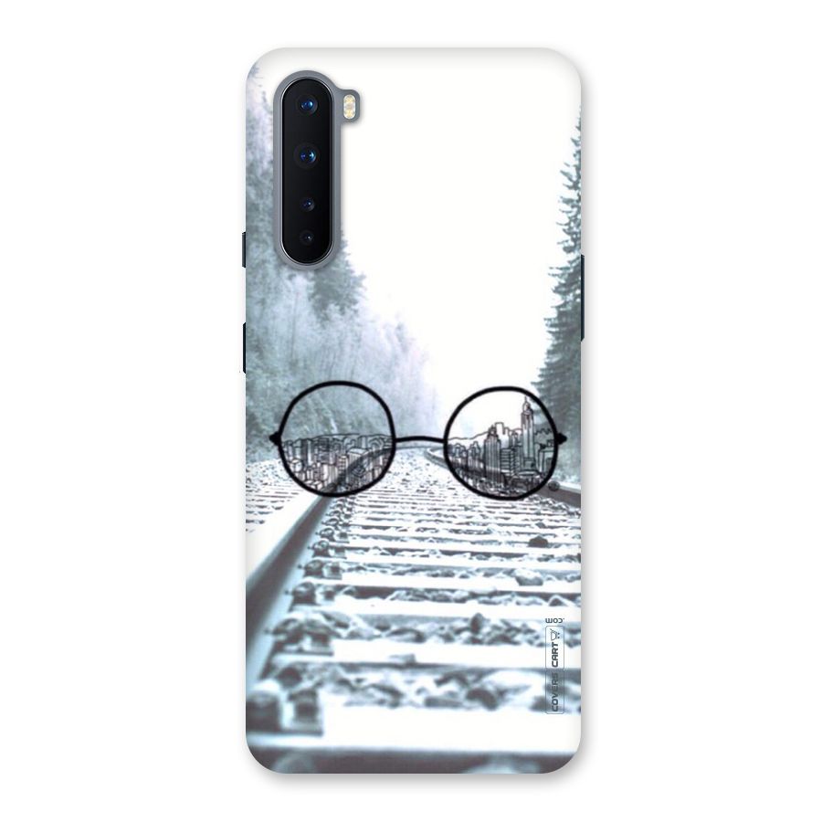 Tracks And Specs Back Case for OnePlus Nord