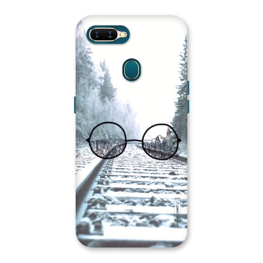 Tracks And Specs Back Case for Oppo A11k