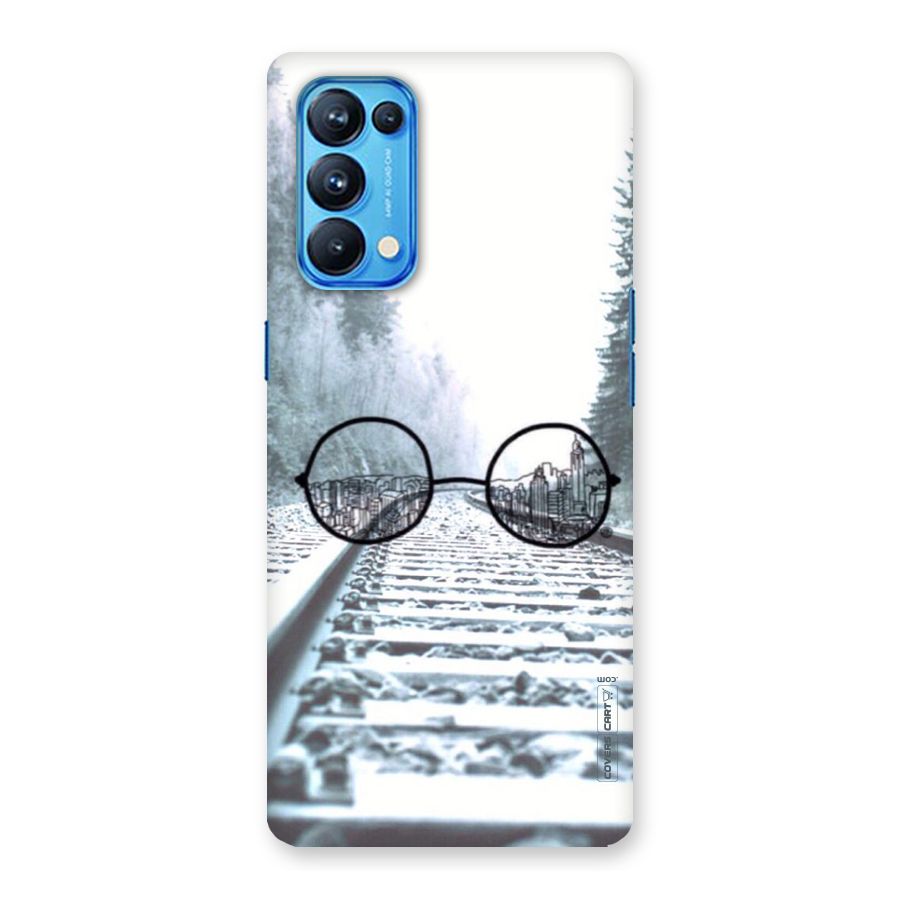 Tracks And Specs Back Case for Oppo Reno5 Pro 5G