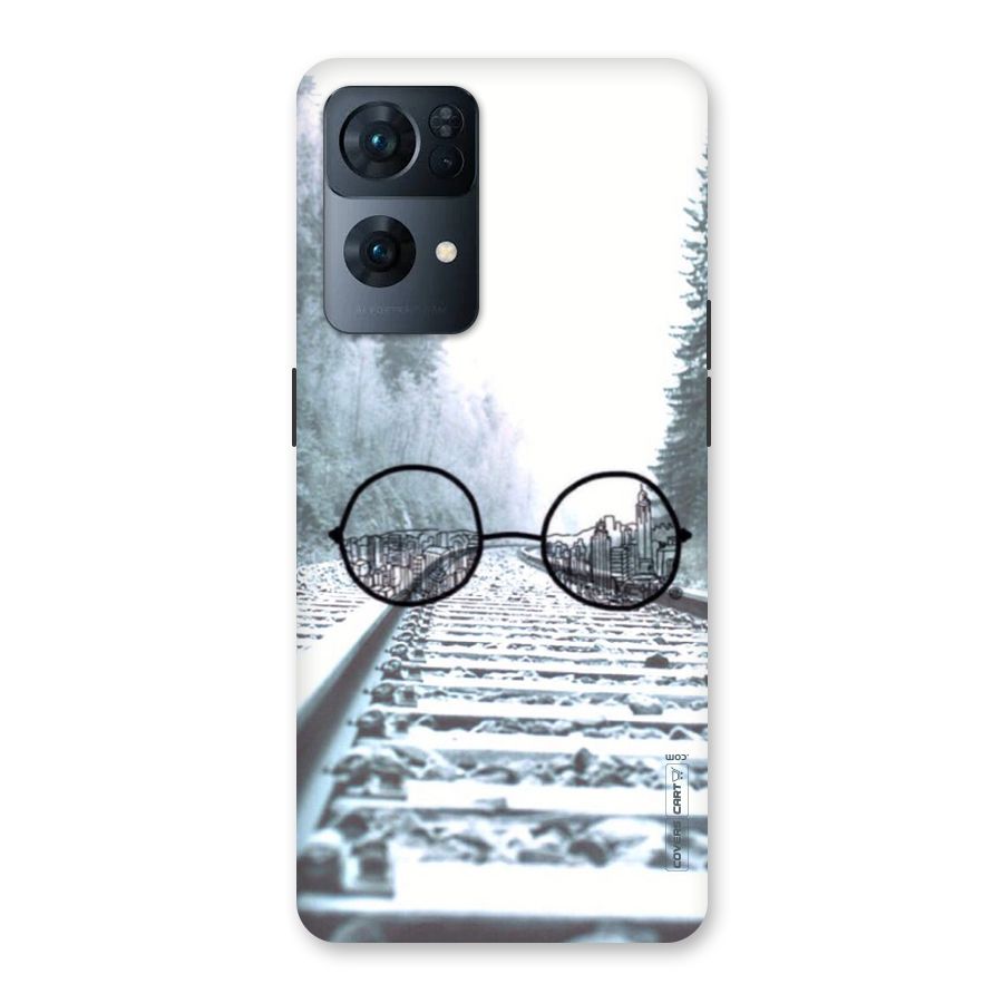 Tracks And Specs Back Case for Oppo Reno7 Pro 5G