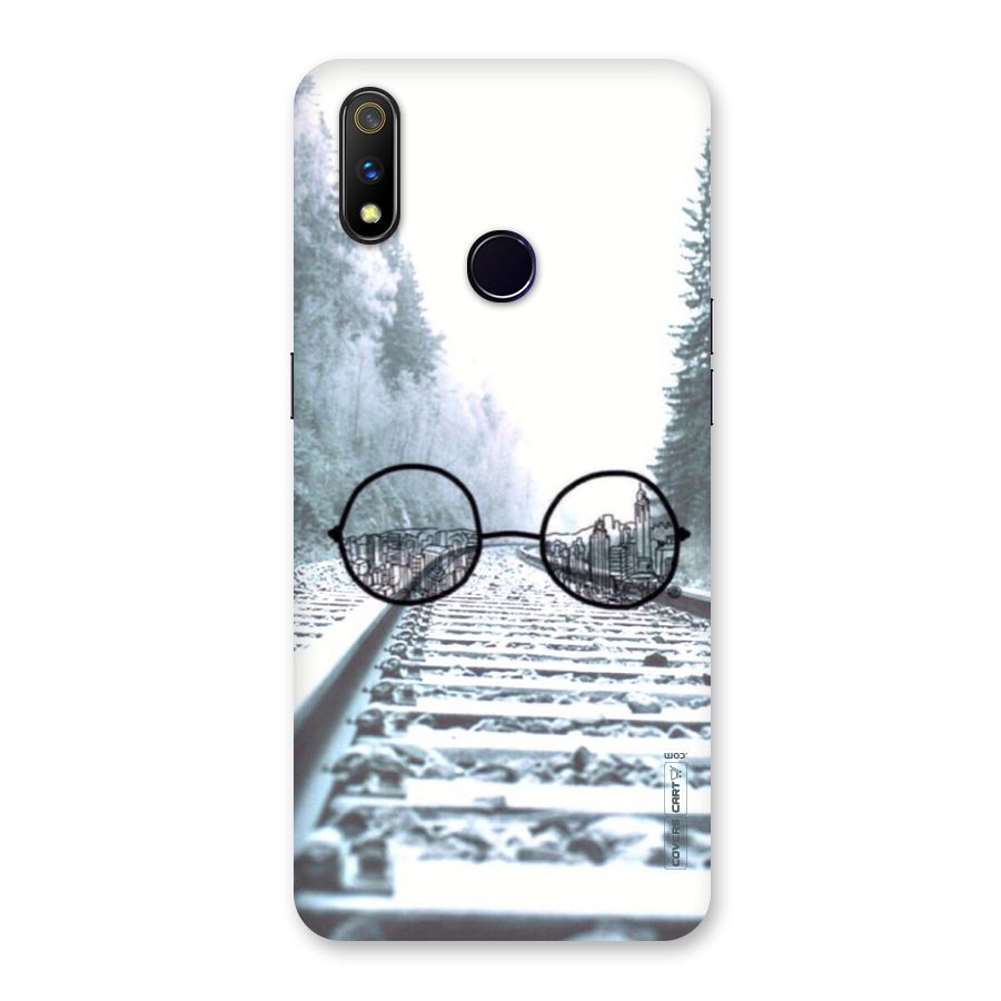 Tracks And Specs Back Case for Realme 3 Pro