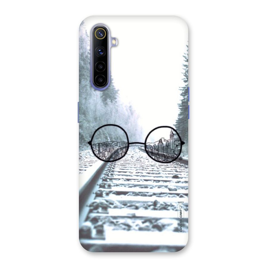 Tracks And Specs Back Case for Realme 6i