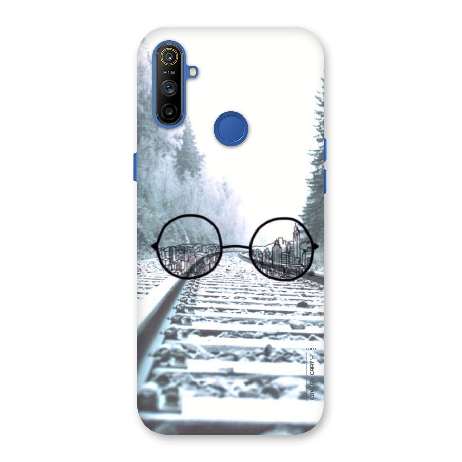Tracks And Specs Back Case for Realme Narzo 10A