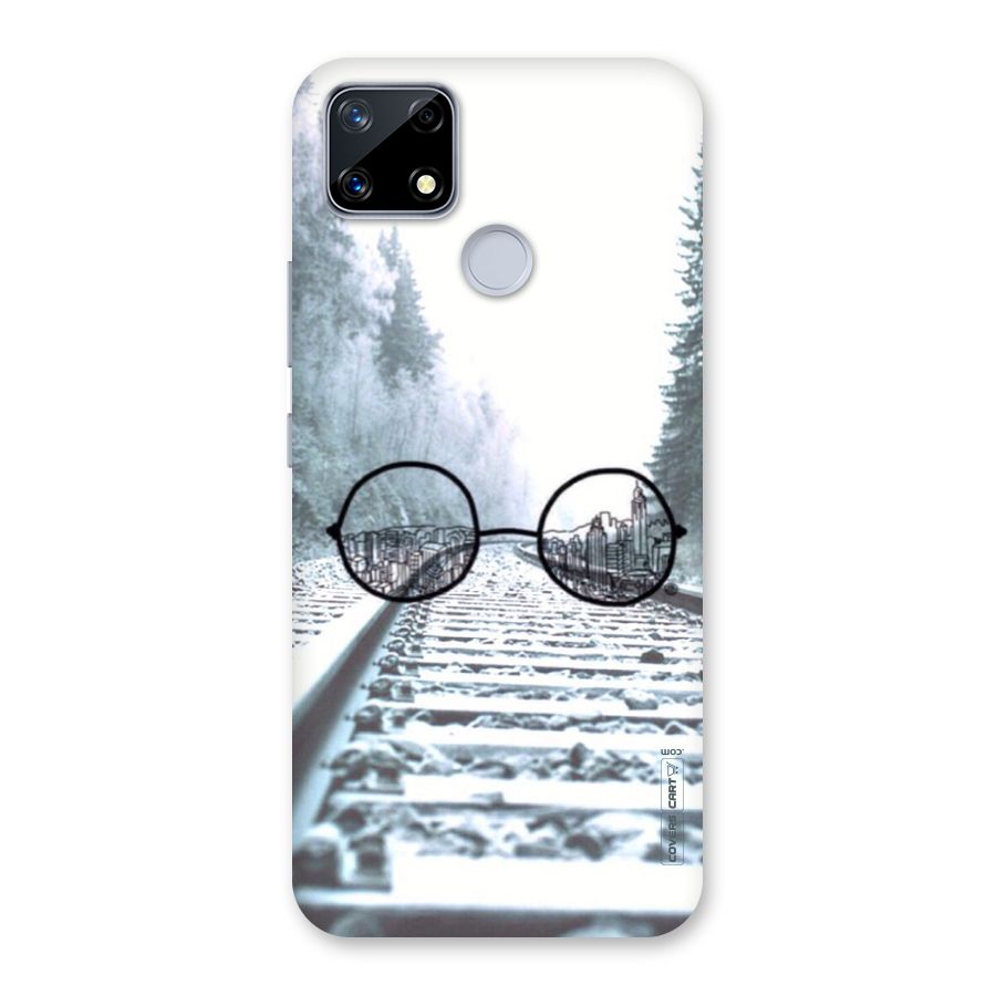 Tracks And Specs Back Case for Realme Narzo 20