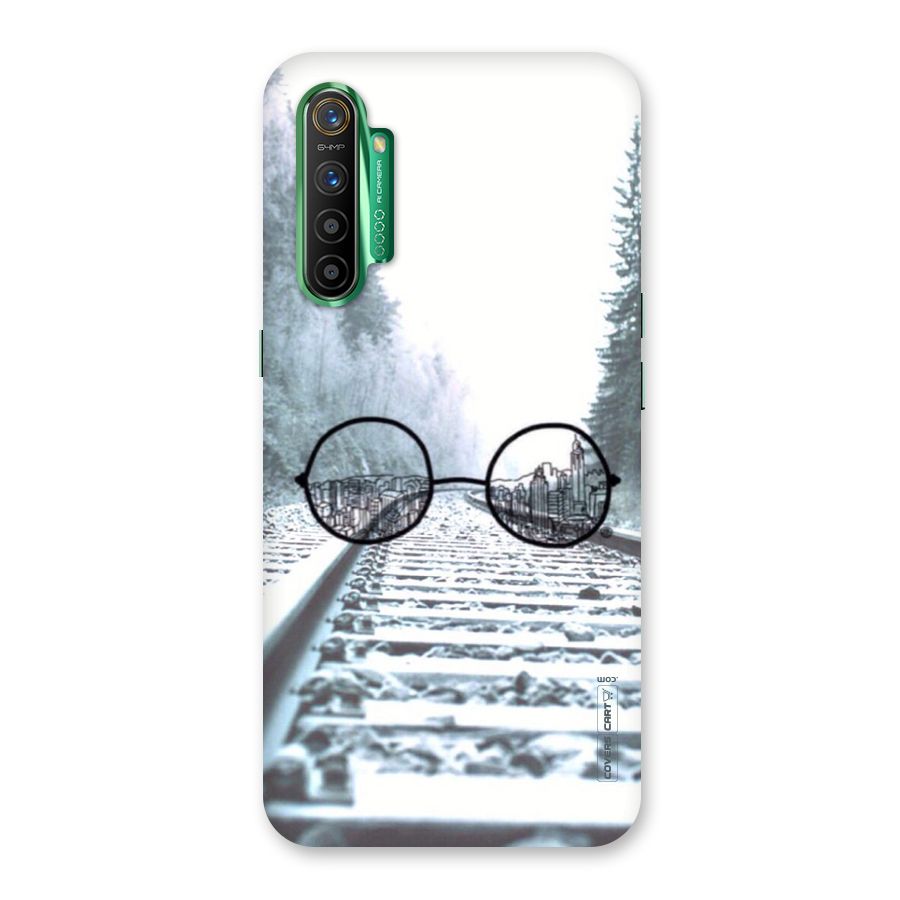 Tracks And Specs Back Case for Realme X2