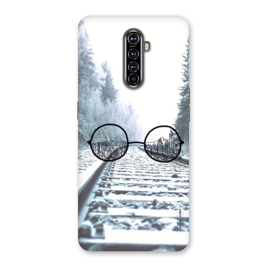 Tracks And Specs Back Case for Realme X2 Pro
