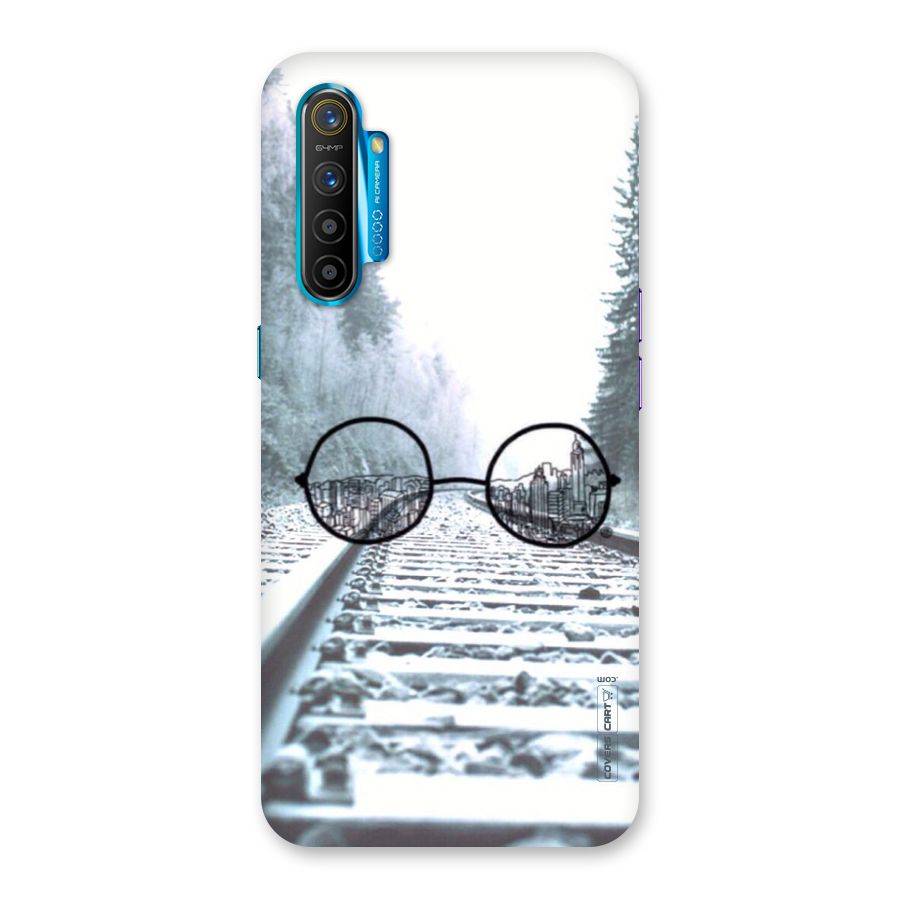 Tracks And Specs Back Case for Realme XT