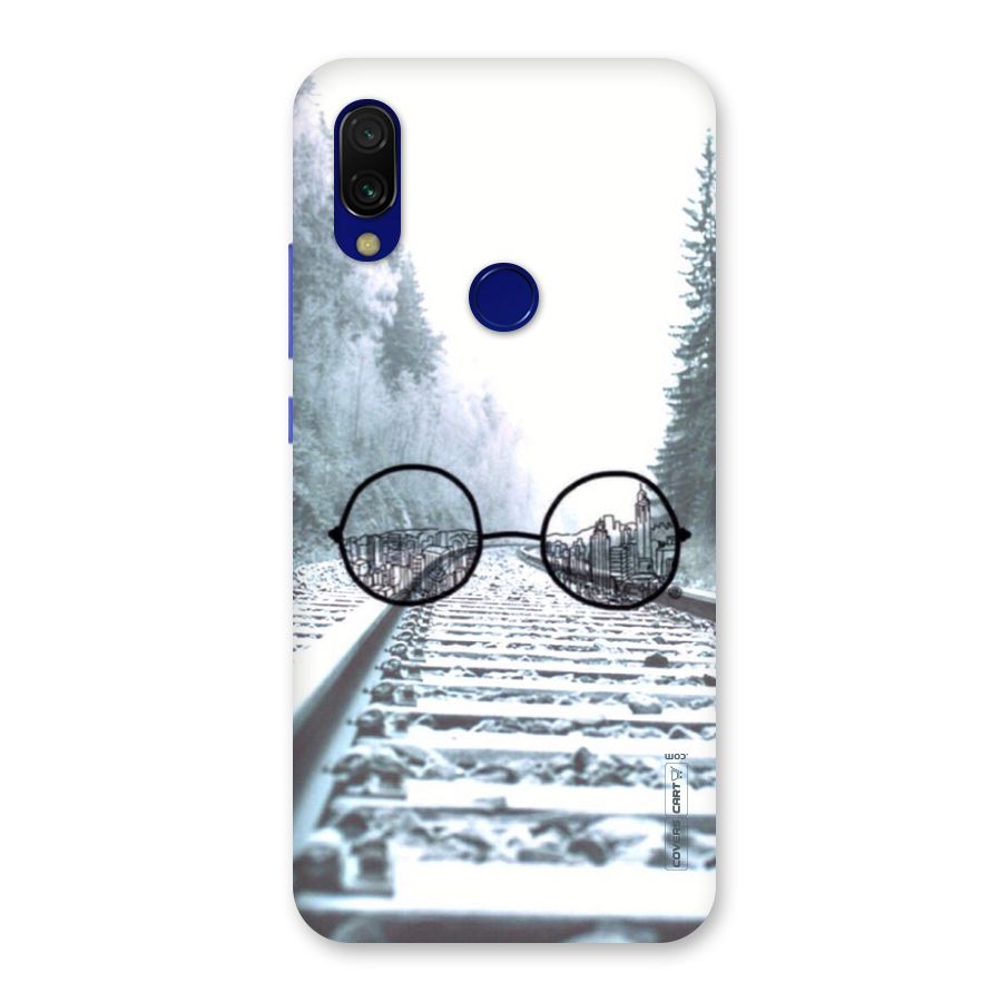 Tracks And Specs Back Case for Redmi 7