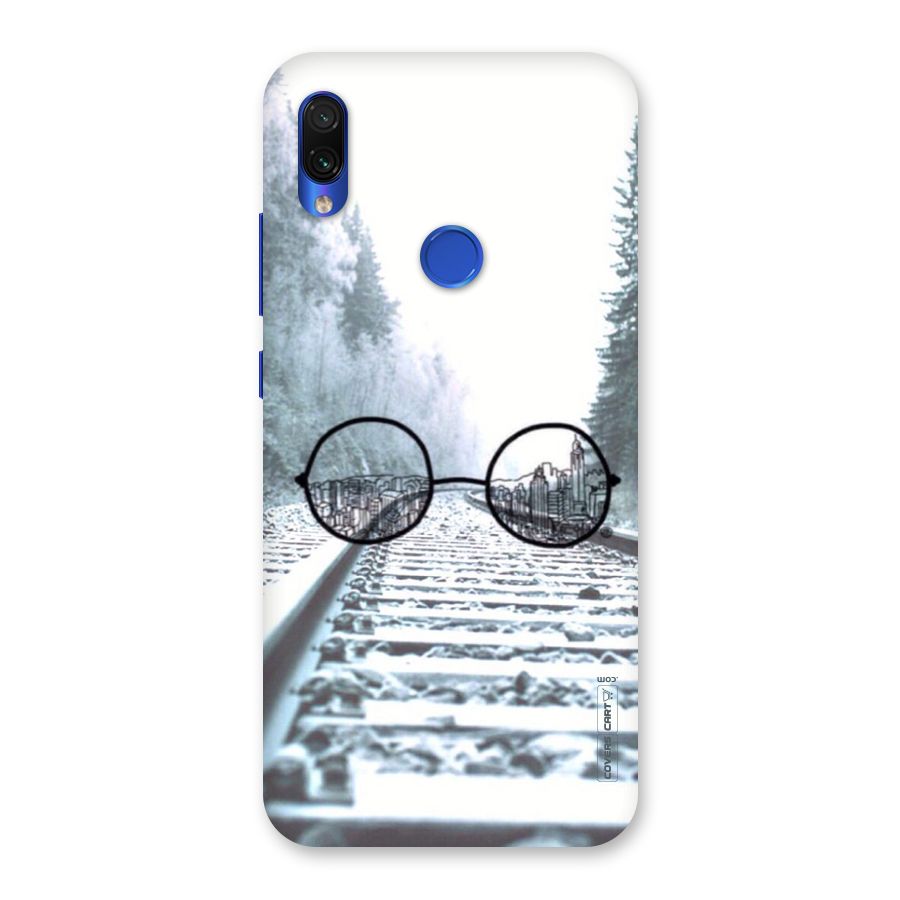 Tracks And Specs Back Case for Redmi Note 7S