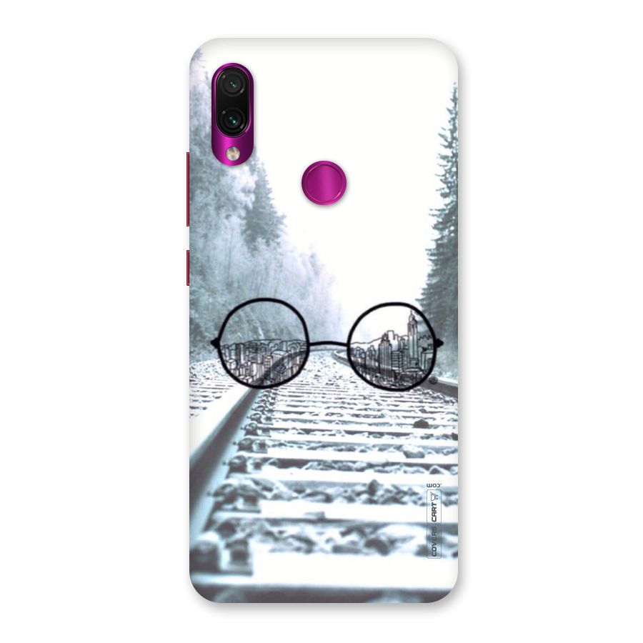 Tracks And Specs Back Case for Redmi Note 7 Pro