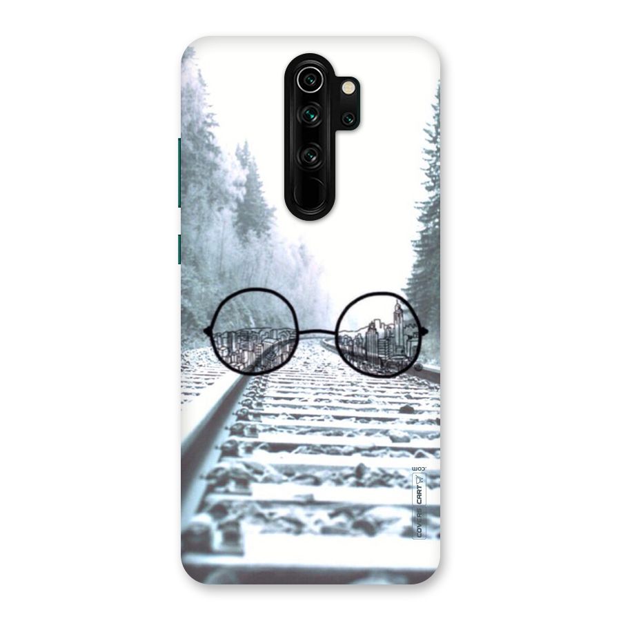 Tracks And Specs Back Case for Redmi Note 8 Pro