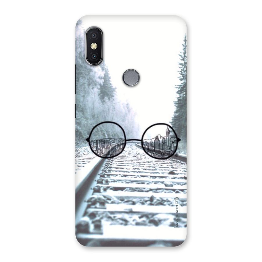 Tracks And Specs Back Case for Redmi Y2