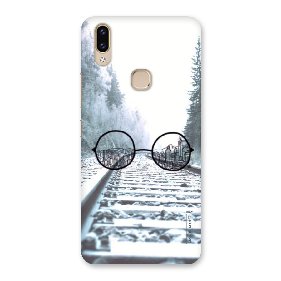 Tracks And Specs Back Case for Vivo V9 Youth