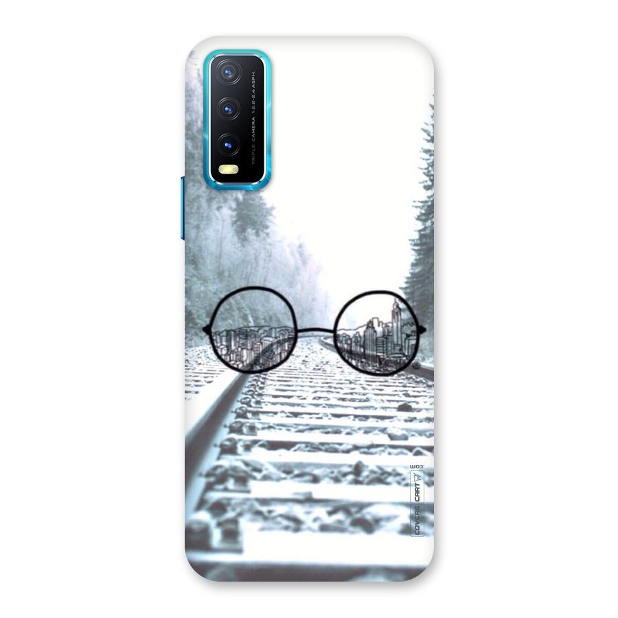 Tracks And Specs Back Case for Vivo Y20A