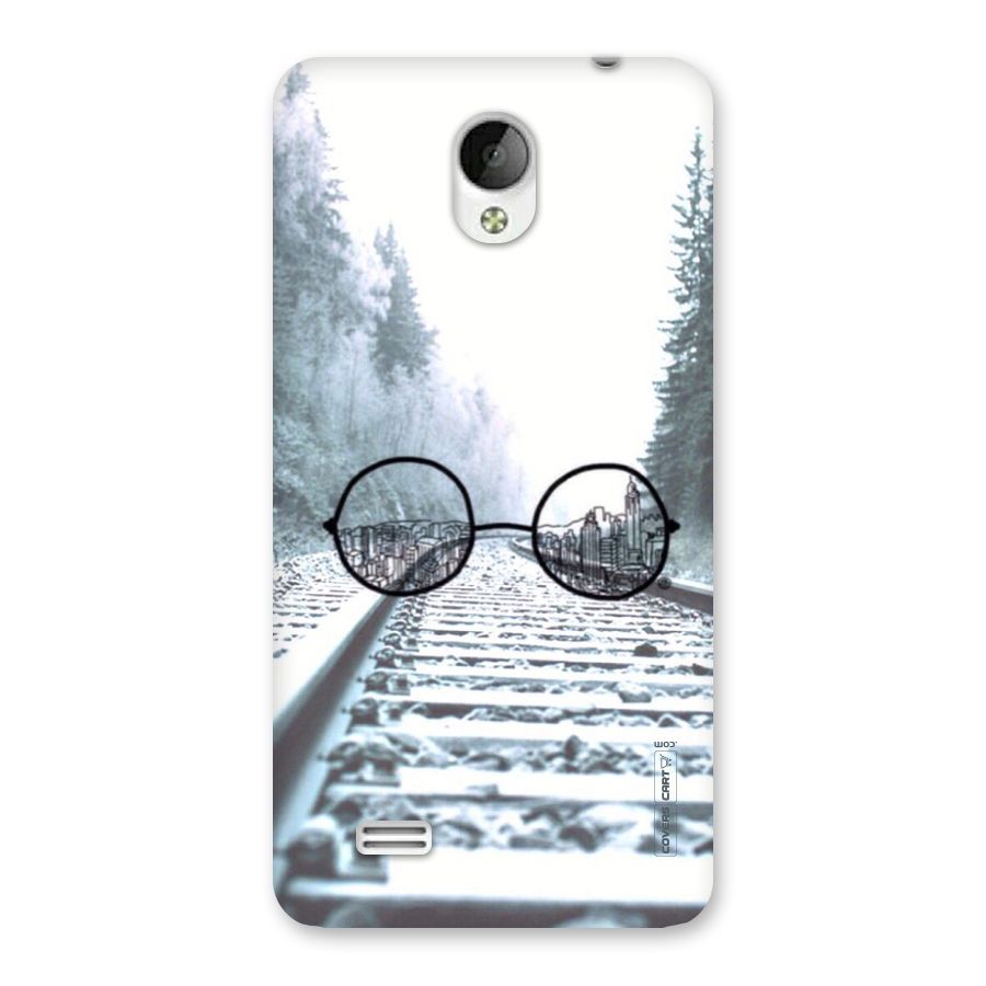 Tracks And Specs Back Case for Vivo Y21