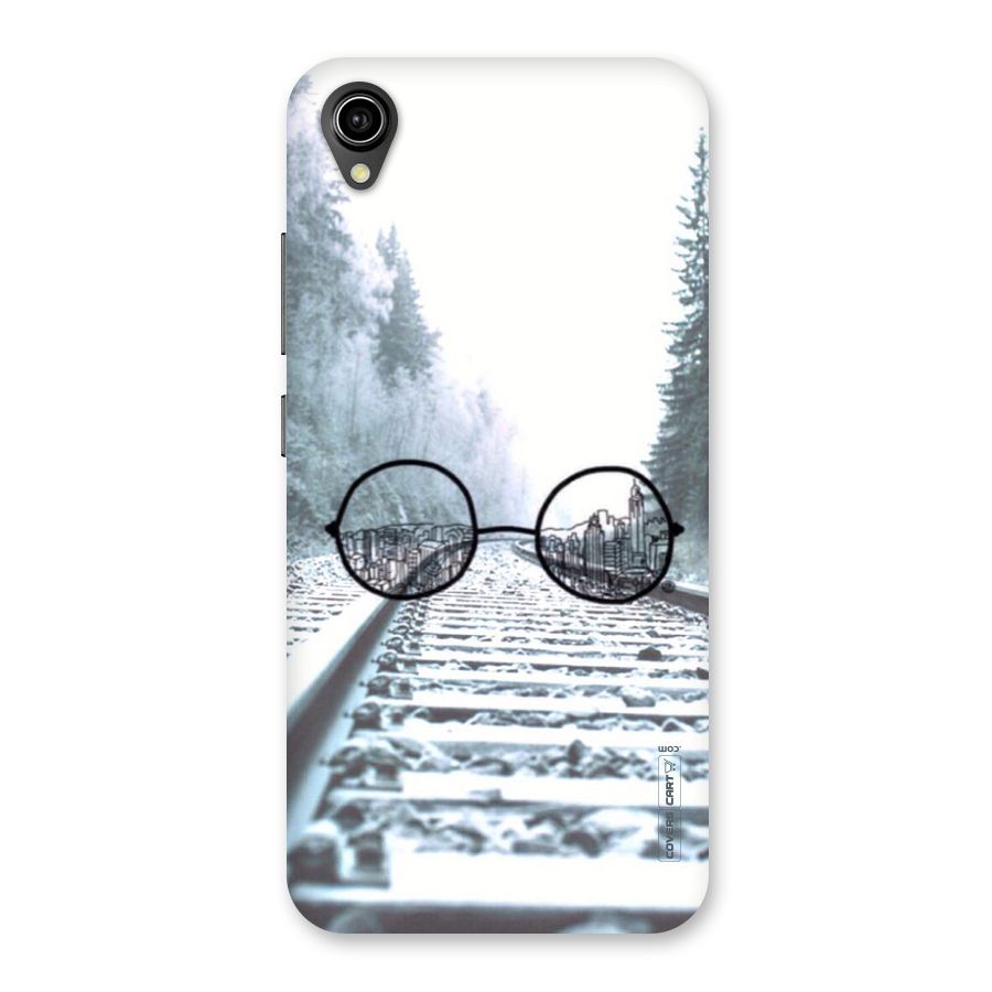 Tracks And Specs Back Case for Vivo Y90