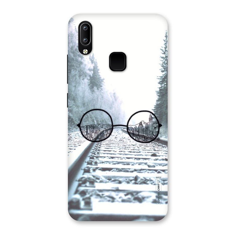 Tracks And Specs Back Case for Vivo Y93