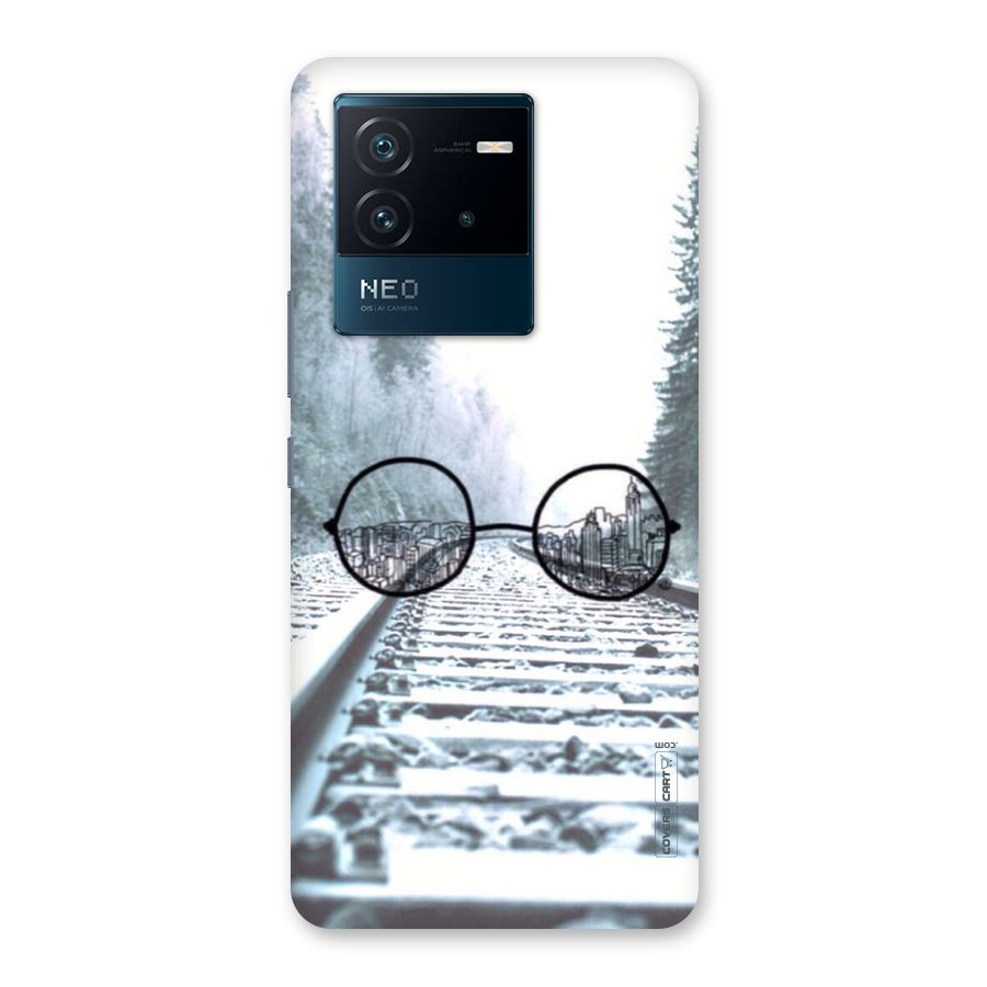 Tracks And Specs Back Case for Vivo iQOO Neo 6 5G