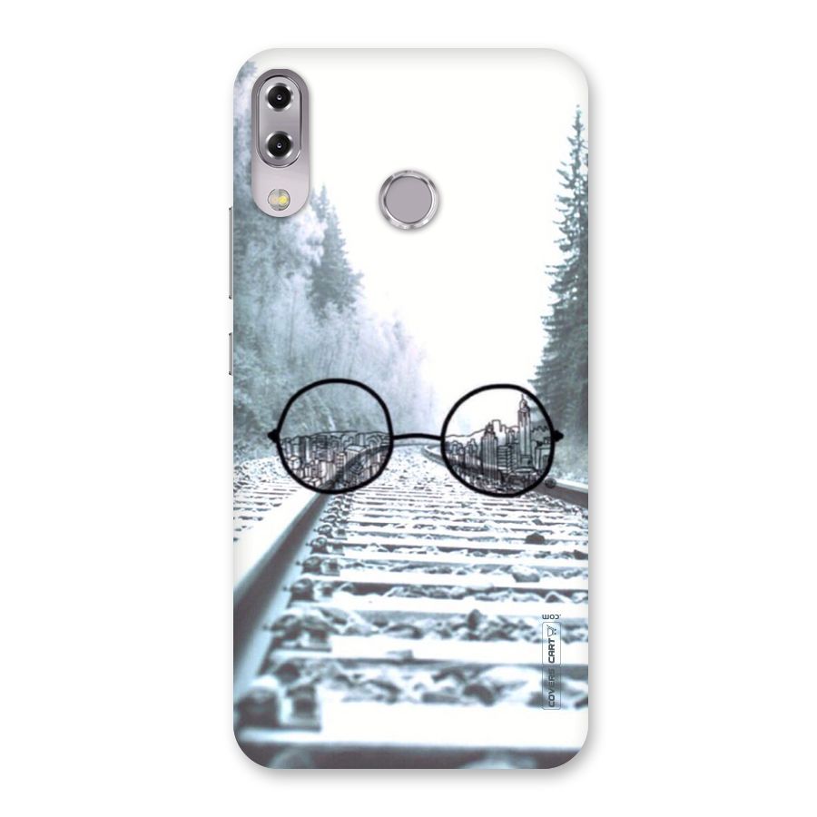 Tracks And Specs Back Case for Zenfone 5Z