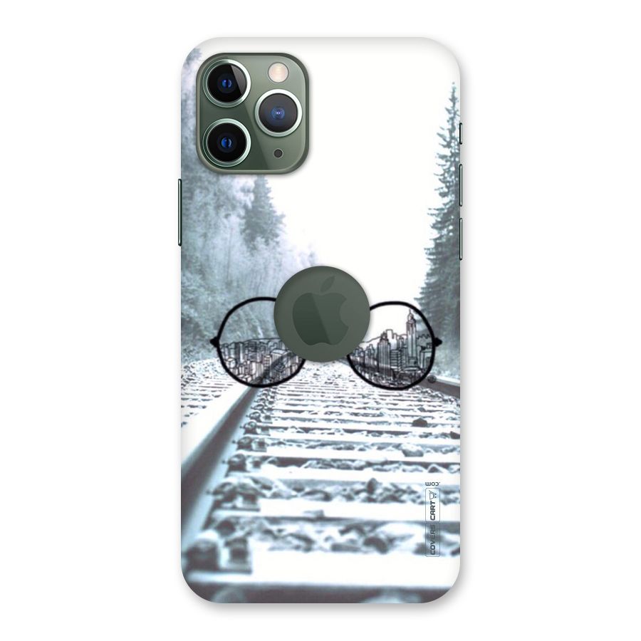 Tracks And Specs Back Case for iPhone 11 Pro Logo  Cut