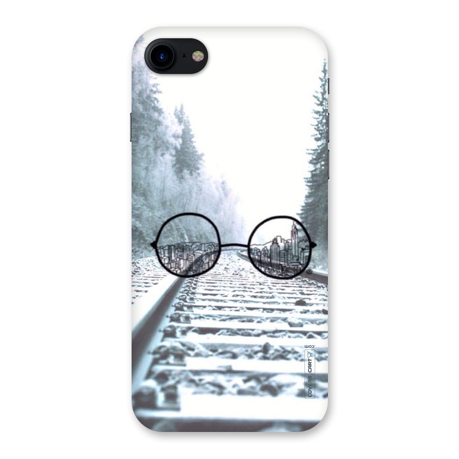 Tracks And Specs Back Case for iPhone SE 2020