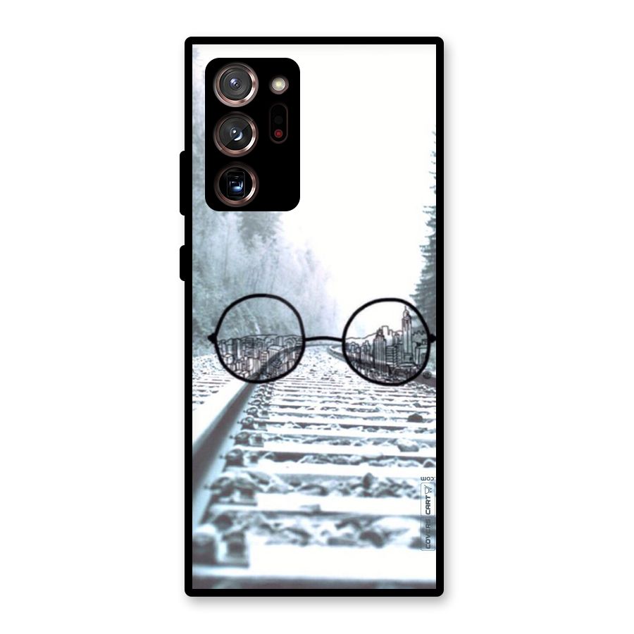 Tracks And Specs Glass Back Case for Galaxy Note 20 Ultra